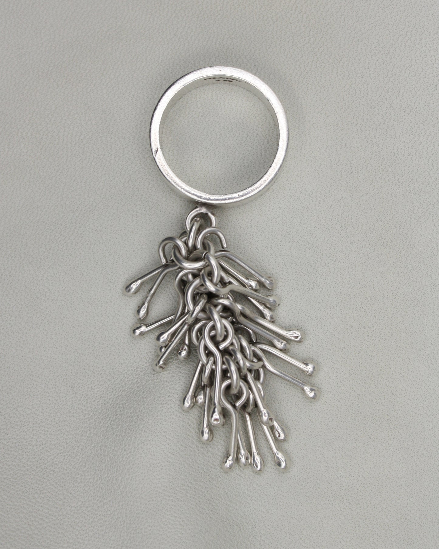 WATERFALL SILVER RING