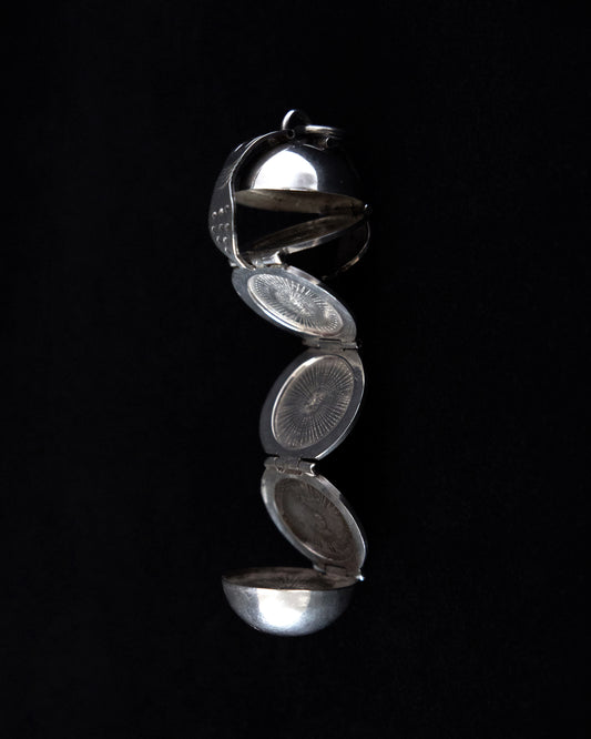 FOLD OUT ORB SILVER PENDANT